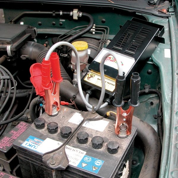 Carpoint accutester voor 6 en 12 volt loodzuuraccu's